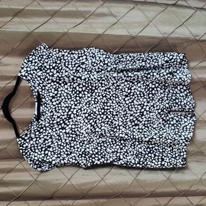 EUC- Bar III Rare Find Split Tail Blouse